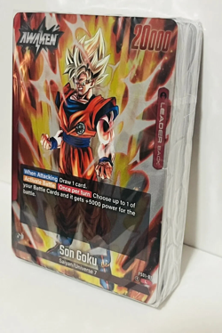 Dragon Ball Z Super Card Game Fusion World Starter Deck FS01 Son Goku Rare! - Image 2
