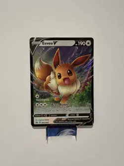 Eevee V SWSH065 Sword & Shield Battle Academy Black Star Promo Pokemon Card NM - Image 1