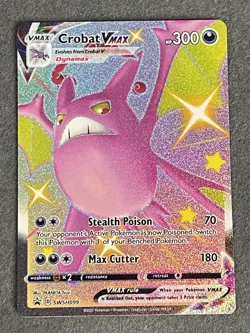 Crobat VMAX - SWSH099 - Pokemon Sword & Shield Promo Ultra Rare Card NM - Image 1