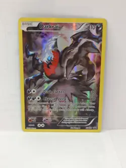 Pokemon TCG Darkrai XY114 Holo Card Full Art Promo Black Star 2016 - Image 1
