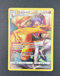 Charizard TG03/TG30 Trainer Gallery Brilliant Stars LP Pokemon Card - Image 1