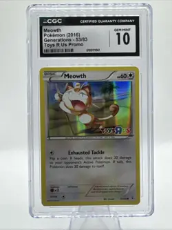 Meowth - (Toys R Us Promo) 053/083 Miscellaneous Cards & Products Holo - Image 1