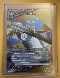 Union Arena Super Rare Hunter X Hunter Assorted Card Lot Of 4 Cards NM Lot - Image 1