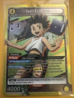 Union Arena Super Rare Hunter X Hunter Assorted Card Lot Of 4 Cards NM Lot - Image 5