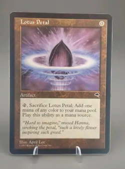 MTG Lotus Petal Tempest Magic The Gathering - Image 1