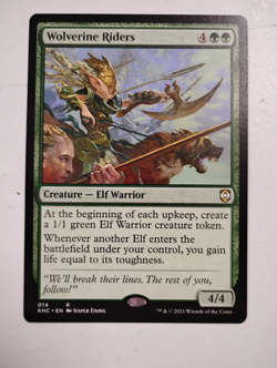 MTG Wolverine Riders R Commander: Kaldheim - Image 1