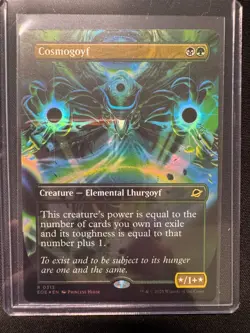 Cosmogoyf (Borderless 313) - FOIL - NM - MTG - EOE - Image 1