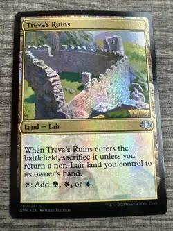 Treva's Ruins Dominaria Remastered Foil NM - Image 1
