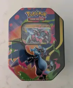 Pokemon TCG Mega Charizard ex X Tin Brand New & Sealed - Image 1