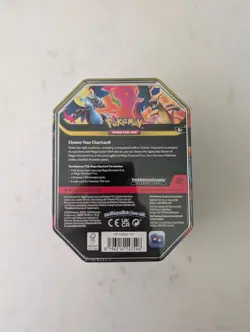 Pokemon TCG Mega Charizard ex X Tin Brand New & Sealed - Image 2