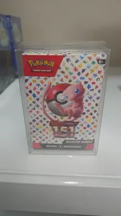 Pokemon Scarlet & Violet 151 Booster Bundles box (Sealed) + plastic box - Image 1