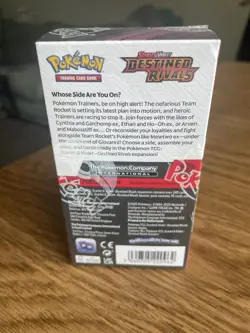 Pokemon TCG Destined Rivals Half Booster Box 18 Packs Factory New & Sealed - Image 2