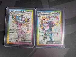 Umbreon Ex 176, Espeon Ex 175 Promo Full Art - Pokemon Prismatic Evolutions - Image 1