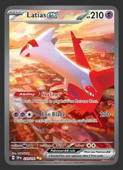 Latias ex (SIR) - 239/191 SV Surging Sparks Special Illustration Rare - NM - Image 1