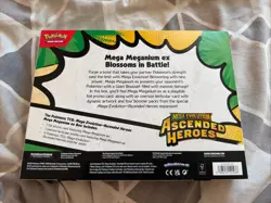 Pokemon Mega Evolution Ascended Heroes - Mega Meganium ex Box - Sealed TCG - Image 2