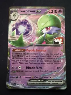 Pokemon Gardevoir EX TCG 086/198 Scarlet Violet Double Rare - Image 1