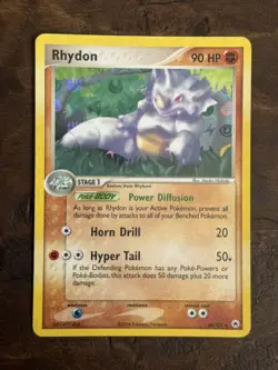Rhydon Uncommon Reverse Holo EX Hidden Legends 46/101 - NM - Image 1