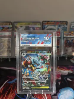 Pokemon TCG Mega Lucario EX SAR 088/063 Japanese Ace 10 - Image 1
