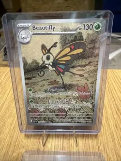 Pokemon TCG Beautifly 219/217 Illustration Rare Ascended Heroes NM - Image 2