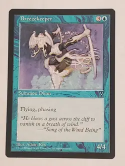 MTG Breezekeeper (Visions/Blue/C) - BGM - Image 1