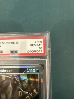 2025 PSA 10 Pokemon PRE EN Prismatic Evolutions Umbreon Holo 059/131 Gem Mint - Image 5
