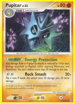 Pupitar - Stormfront - 47/100 - Pokemon TCG - LP - Image 1