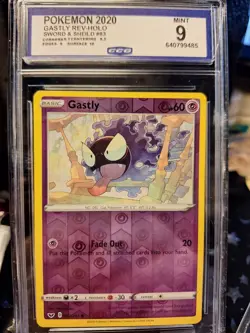Pokemon 2020 Gastly Reverse Holo Sword & Shield#83 - 83/202 - CCG9 - Image 1