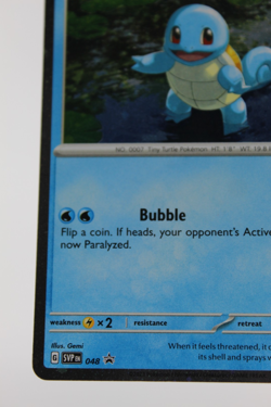 Pokemon TCG S&V: Promos Squirtle 048 - Near Mint - Cosmos Holo - Image 5