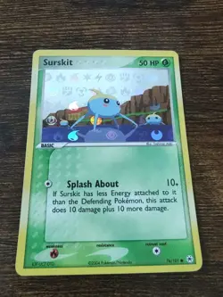 Pokemon Surskit 76/101 Reverse Holo EX Hidden Legends MINT - Image 1