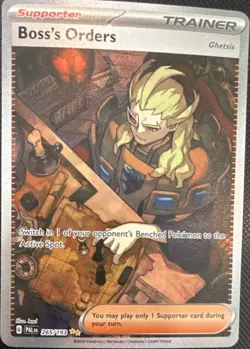 Pokemon TCG Boss's Orders 265/193 Paldea Evolved NM - Image 1