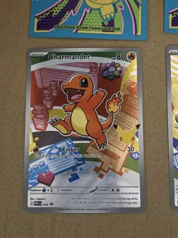 Pokemon First Partner Illustration Collection Series 1 Kanto Starters Set NM - Image 4