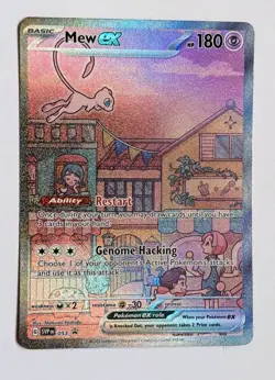 Pokemon: Mew ex 053 / Promo. Sv: Scarlet & Violet Promo. NM - Image 1