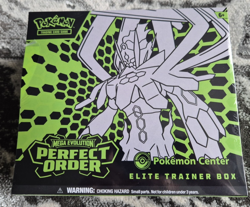 Pokemon Center TCG Mega Evolution Perfect Order Elite Trainer Box ETB *See Pics* - Image 1