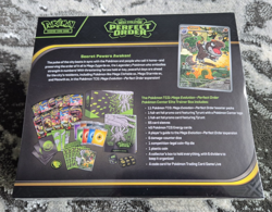 Pokemon Center TCG Mega Evolution Perfect Order Elite Trainer Box ETB *See Pics* - Image 3