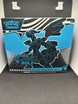 Pokemon Scarlet & Violet Black Bolt Elite Trainer Box ETB (Factory Sealed) - Image 1