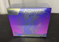 Pokemon Scarlet & Violet Trainer Box TCG Sealed 820650853418 - Image 1