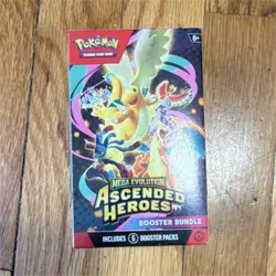 Pokemon TCG: Ascended Heroes Factory Sealed Booster Bundle Box 6 Packs - Image 1