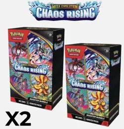 Pokemon TCG Chaos Rising Booster Bundle - PREORDER CONFIRMED & FACTORY SEALED - Image 1