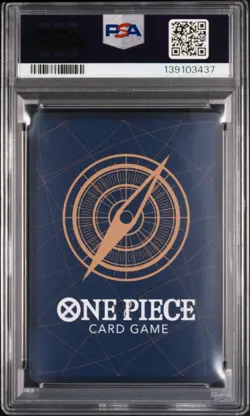 ONE PIECE Op07 051 SEVEN WARLORDS OF THE SEA PROMO ALT ART BOA HANCOCK PSA 10 - Image 2