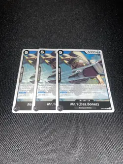 Mr.1(Daz.Bonez) OP14-090x3 R The Azure Sea’s Seven One Piece TCG English NM - Image 1
