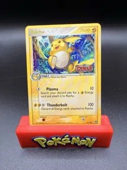 Raichu 12/108 - Power Keepers Stamped Reverse Holo Pokemon TCG HP Crease -c - Image 1