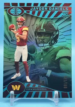 2024 Panini Illusions #93 Jayden Daniels Rookie /175 Commanders RC - Image 1