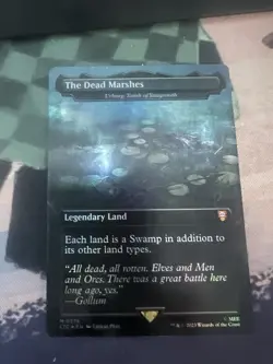 The Dead Marshes - Urborg, Tomb of Yawgmoth - Foil NM - Lord of the Rings - MTG - Image 1