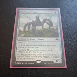 MTG ROAMING THRONE 258 FOIL THE LOST CAVERNS OF IXALAN NM - Image 1