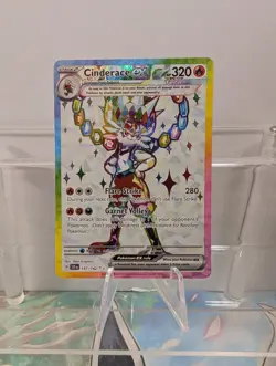 Cinderace ex SV07: Stellar Crown #157/142 Pokemon Card TCG - Image 1