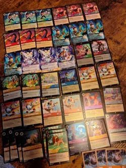 Lot of 43 Disney Lorcana Promo Cards - Organized Play/Store Championship Cards - Image 1