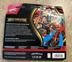 Pokemon TCG Mega Evolution 3 Pack Blister with Psyduck Promo Card - Image 2