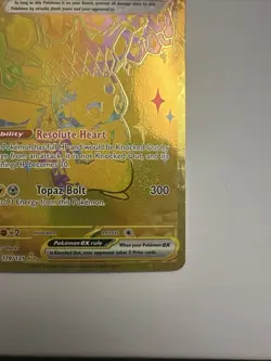 Pikachu EX Prismatic Evolutions 179/131 English Hyper Rare Card - Image 5