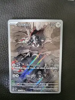 Durant 150/086 Pokemon TCG Sv: White Flare Illustration Rare Holo Card - Image 1