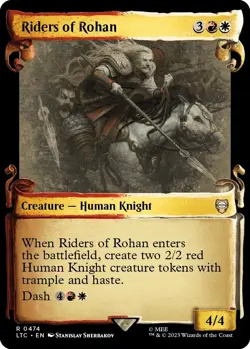 NM - Normal - Riders of Rohan (Showcase Scrolls) - 474 - Commander: The Lord ... - Image 1